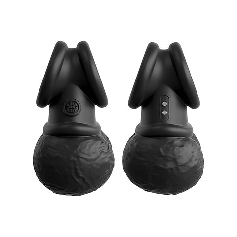 King Cock Elite The Crown Jewels Vibrating Silicone Balls - Ball and Cock Toys