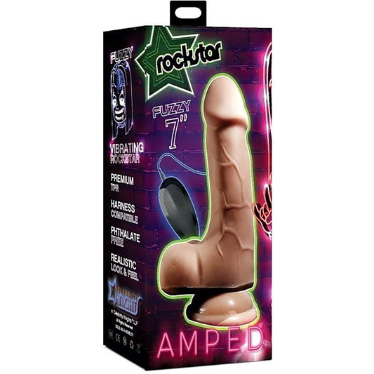Amped Fuzzy 7.5 Inch by La Viva - Realistic Dildos
