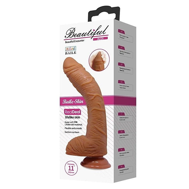 Professional Alex Silicone Dildo by Baile - Realistic Dildos