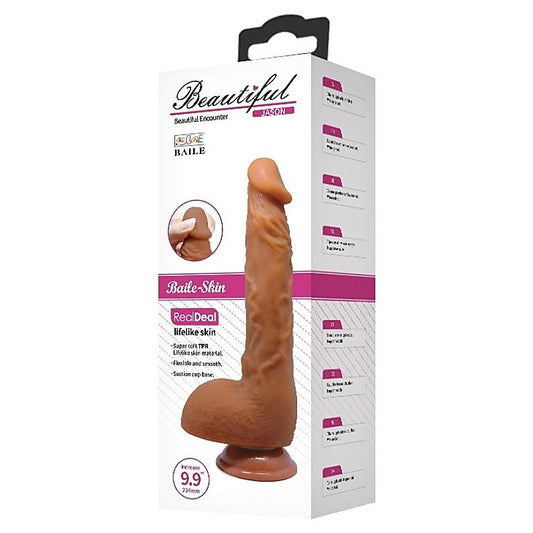 Jason Dildo Light Brown Realistic Dong by Baile - Realistic Dildos