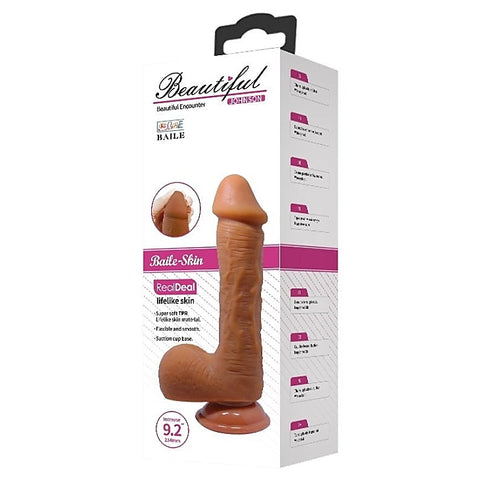 Johnson Light Brown Dildo by Baile - Realistic Dildos