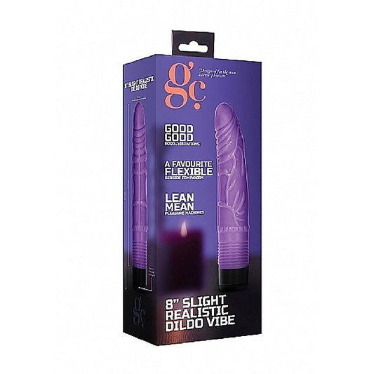 GC Slight Realistic Vibrating Dildo by Shots Toys - Realistic Dildos