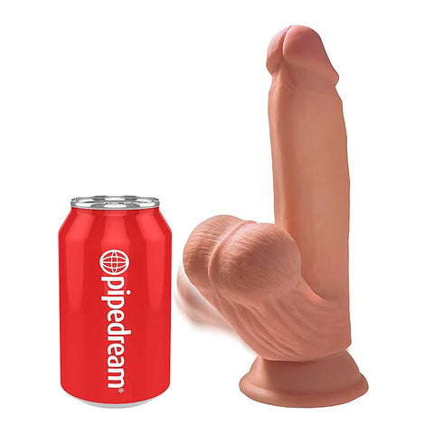 King Cock Plus 7 Inch Triple Density Cock - Realistic Dildos