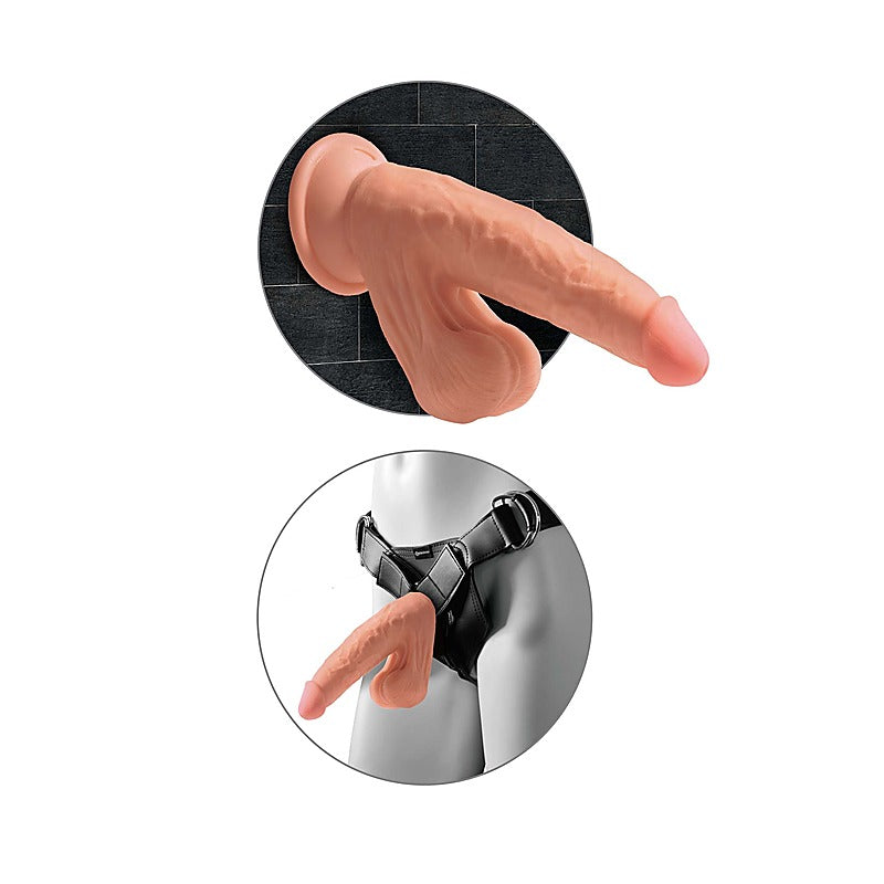 King Cock Plus 7 Inch Triple Density Cock - Realistic Dildos