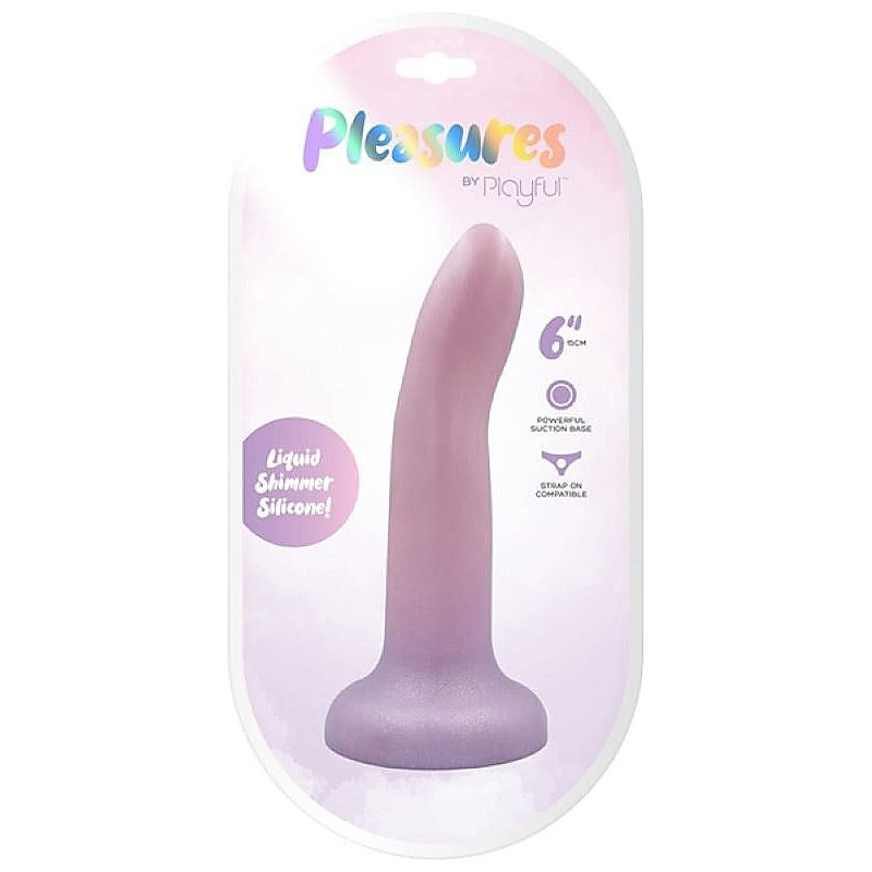 Flexible 6-Inch Silicone Pleasure Wand by Evolved - Harness Dildos