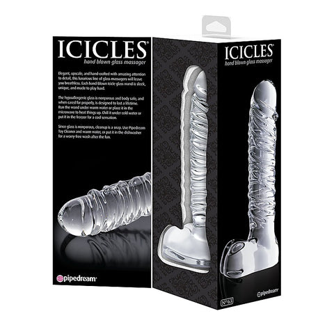Premium Icicles No 63 by Pipedream Products - Glass Sex Toys