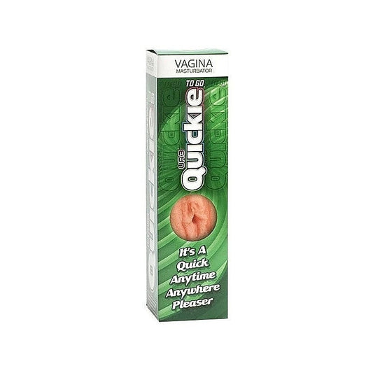 Quickie To Go Realistic Vagina Stroker by Doc Johnson - Masturbators and Strokers