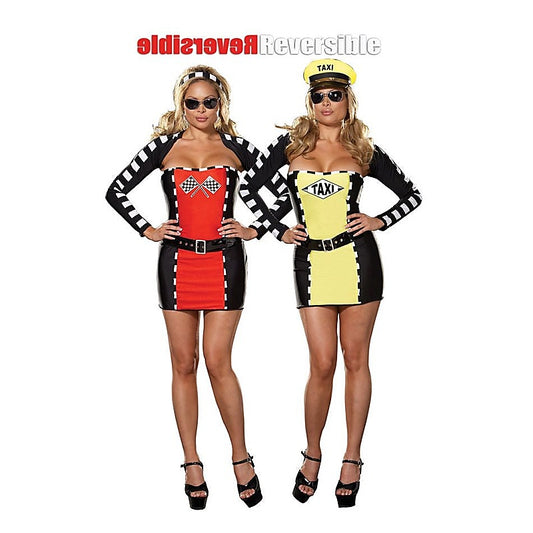 Drive Me Crazy Costume by Dream Girl Lingerie - Fancy Dress Ups