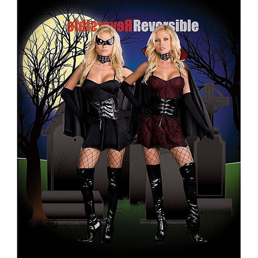 Twice Bitten Reversible Costume by Dream Girl Lingerie - Fancy Dress Ups