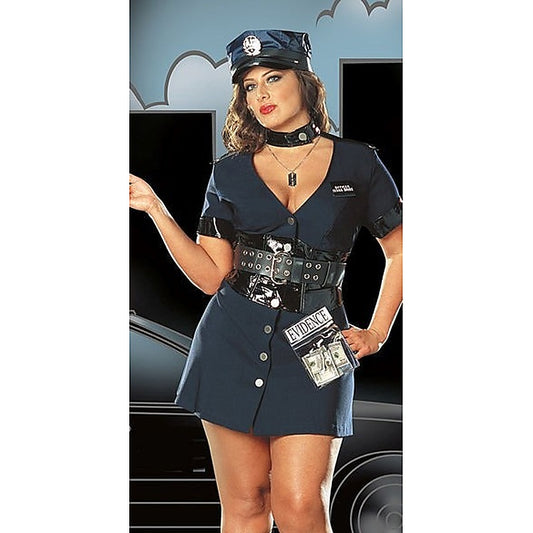 Corrupt Cop Enchanting Lingerie Ensemble - Fancy Dress Ups