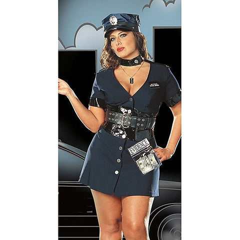 Corrupt Cop Enchanting Lingerie Ensemble - Fancy Dress Ups