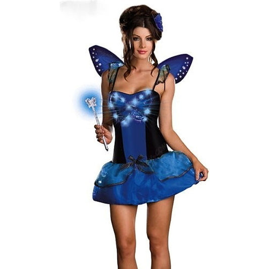 Whimsical Blue Butterfly Costume by Dream Girl Lingerie - Fancy Dress Ups