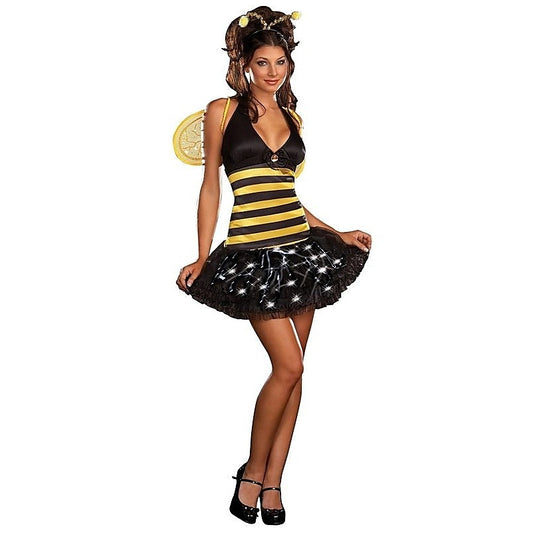 Miss Bee De-Lightful Costume by Dream Girl Lingerie - Fancy Dress Ups