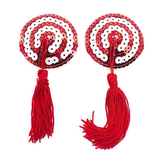 Rio Two Toned Nipple Pasties by Ella Bidoe - Fancy Dress Ups