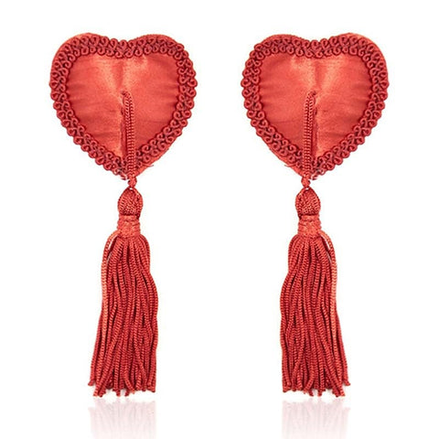 Heart Style Nipple Pasties by Ella Bidoe - Fancy Dress Ups