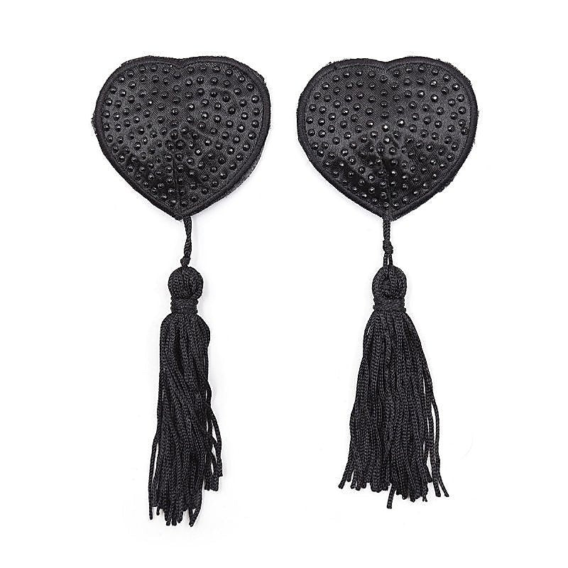 Encrusted Nipple Pasties by Ella Bidoe - Fancy Dress Ups