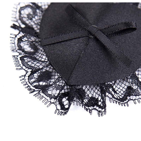 Lace Frill Nipple Pasties by Ella Bidoe - Fancy Dress Ups