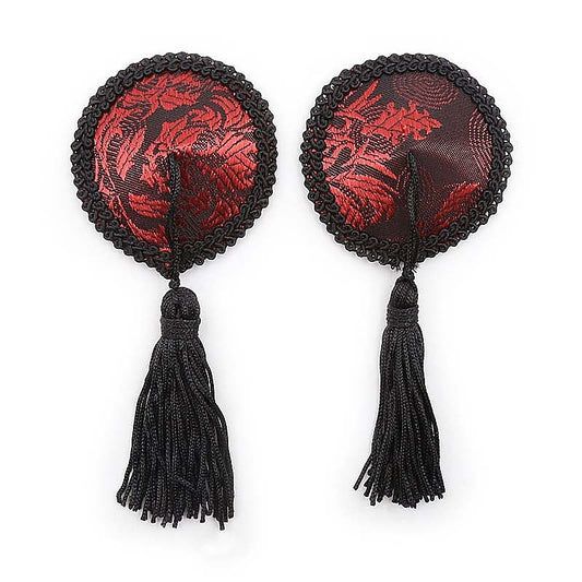 Tassled Flower Nipple Pasties by Ella Bidoe - Bras and Bra Sets