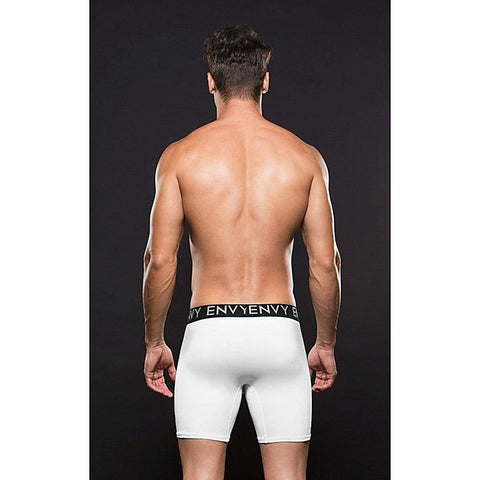 Micro Lowrise Logo Athletic Long Boxer by Envy Menswear - Jocks and G-Strings
