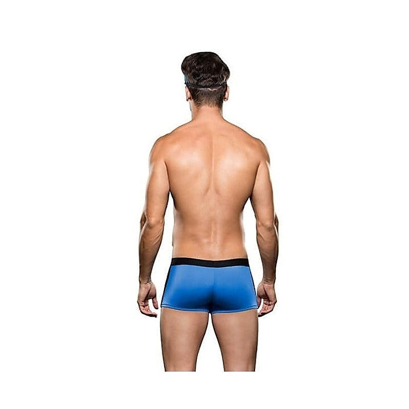 Cop Blue Bottom with Badge & Hat 2 Piece by Envy Menswear - Mens Briefs And Boxers