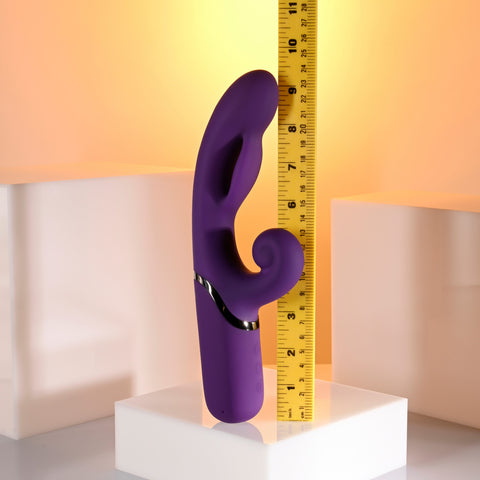 Evolved Pleasure Puff Inflatable Rechargeable Rabbit Vibe - Rabbit Vibrators