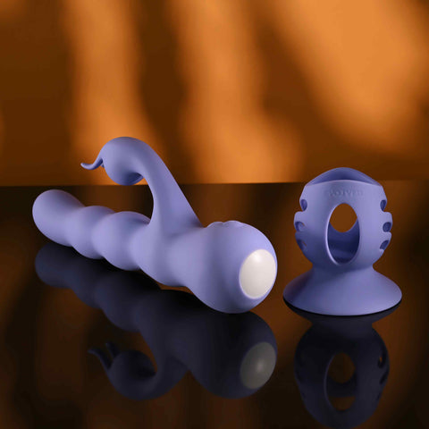 Evolved WIGGLY BUNNY Rabbit Vibrator with Suction Base