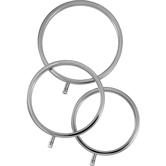 ElectraRings Metal Scrotal Rings by Electrastim - Electro Sex