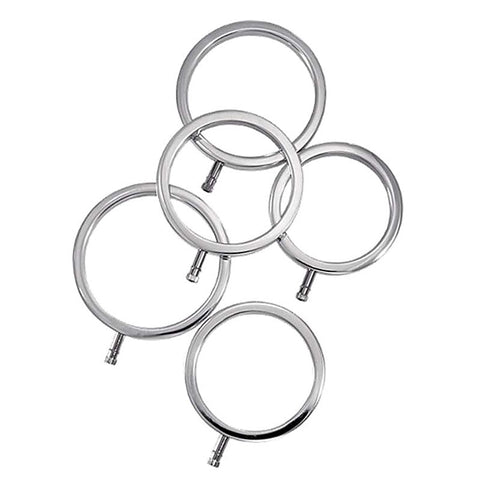 Electrastim Solid Metal Rings Conductive Penis Cock Ring - Electro Sex
