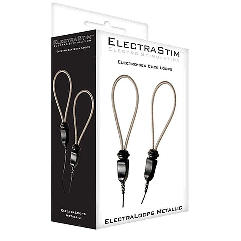 Metallic Scrotal Loops by Electrastim - Electro Sex