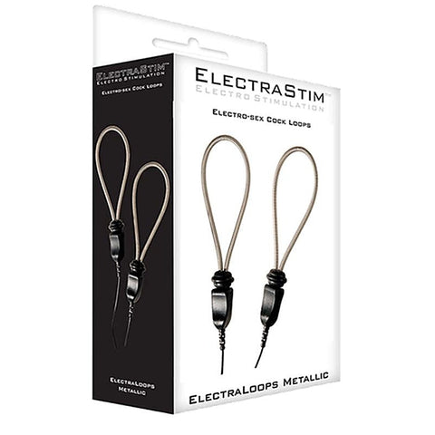 Metallic Scrotal Loops by Electrastim - Electro Sex