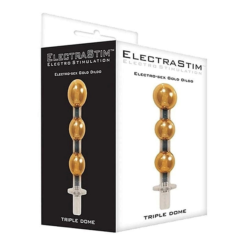 Triple Dome Vaginal Probe by Electrastim - Electro Sex