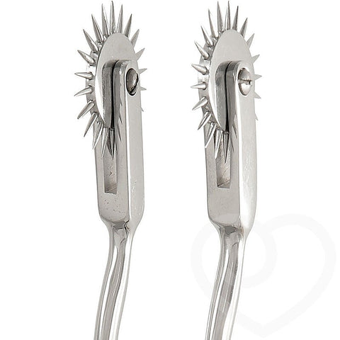 Electro Double Wartenberg Pinwheel by Electrastim - Electro Sex