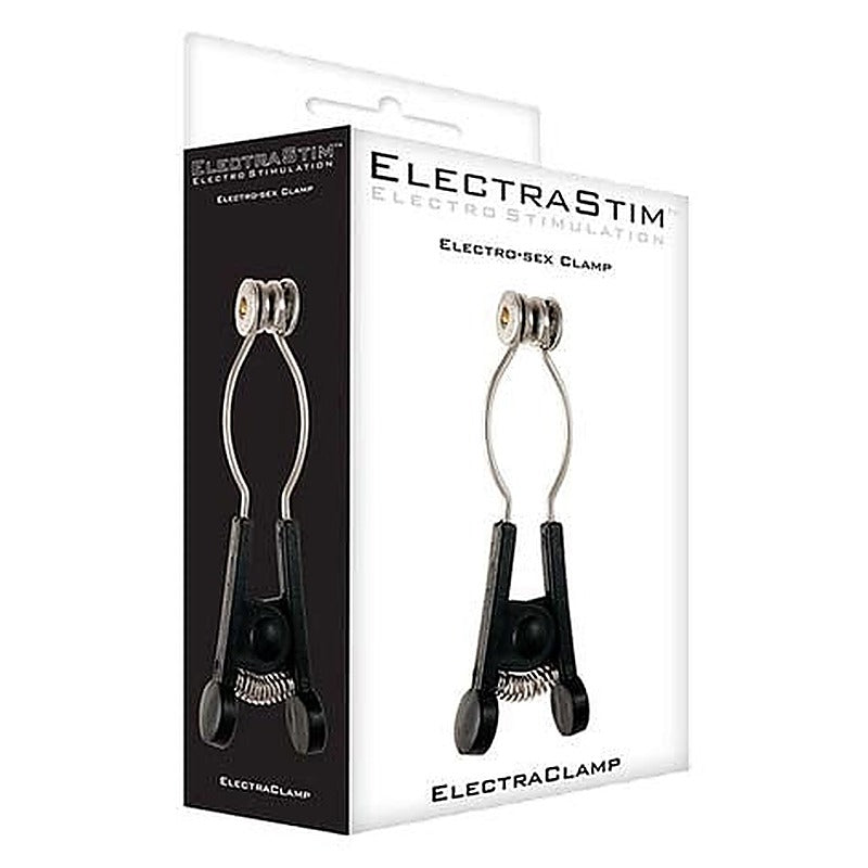 ElectraClamp Soft Grip Genital Clamp by Electrastim - Electro Sex