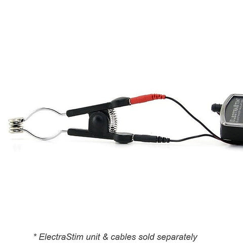 ElectraClamp Soft Grip Genital Clamp by Electrastim - Electro Sex
