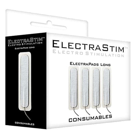 Premium Electra Pads Long 4 Pack by Electrastim - Electro Sex