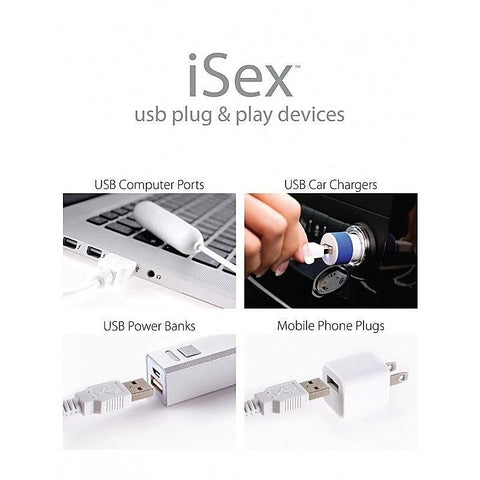 iSex USB Anal T Plug by Pipedream Products - Prostate Toys