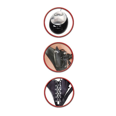 Shock Therapy Remote Control Pleasure Panty - Electro Sex