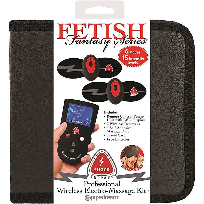 Pipedream Products FF Shock Therapy Professional Wireless Electro Massage Kit - Electro Sex