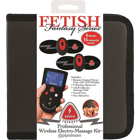 Pipedream Products FF Shock Therapy Professional Wireless Electro Massage Kit - Electro Sex