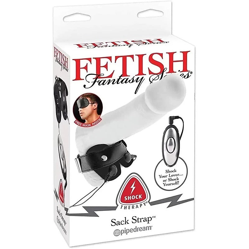 Premium Fetish Fantasy Shock Therapy Sack Strap - Electro Sex