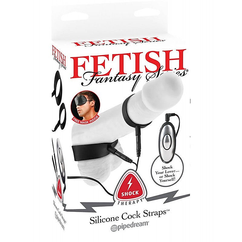 Fetish Fantasy Shock Therapy Silicone Cock Straps - Electro Sex