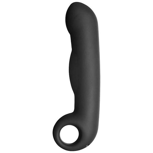 Silicone Noir Ovid G-Spot Dildo by Electrastim - Electro Sex