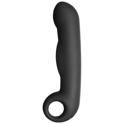 Silicone Noir Ovid G-Spot Dildo by Electrastim - Electro Sex