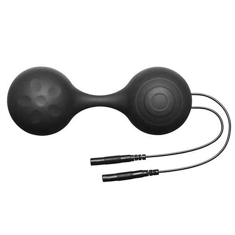 Silicone Noir Lula Kegel Balls by Electrastim - Love Eggs and Kegel Exercisers