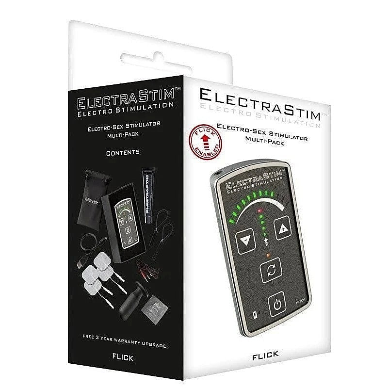 Flick Stimulator Multi-Pack by Electrastim - Electro Sex