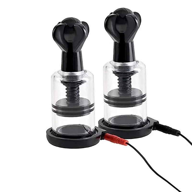 Shock Therapy Electro Nipple Suckers by Pipedream Products - Electro Sex