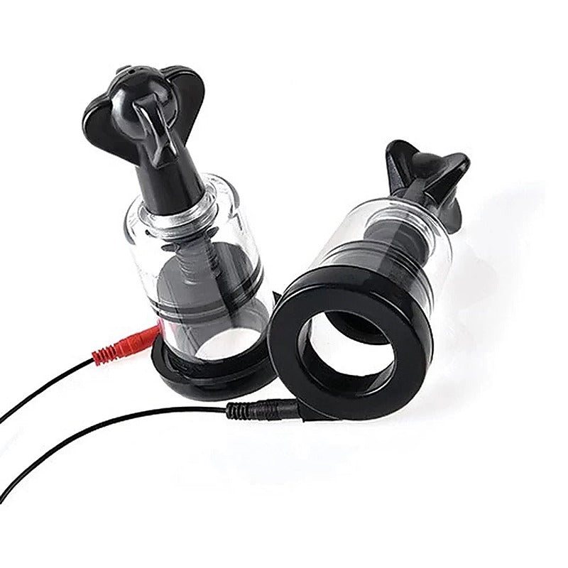 Shock Therapy Electro Nipple Suckers by Pipedream Products - Electro Sex