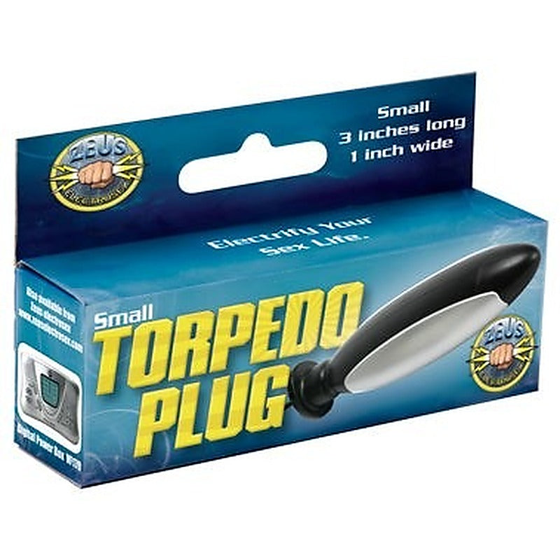 Zeus Electrosex Torpedo Plug by XR Brands - Electro Sex
