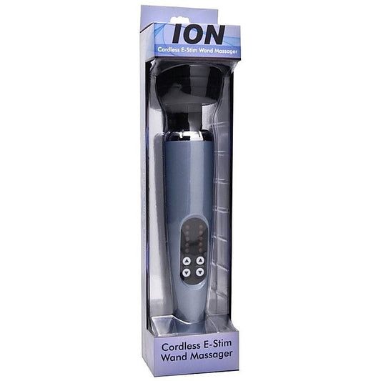 Zeus Ion Cordless E-Stim Wand Massager by XR Brands - Electro Sex
