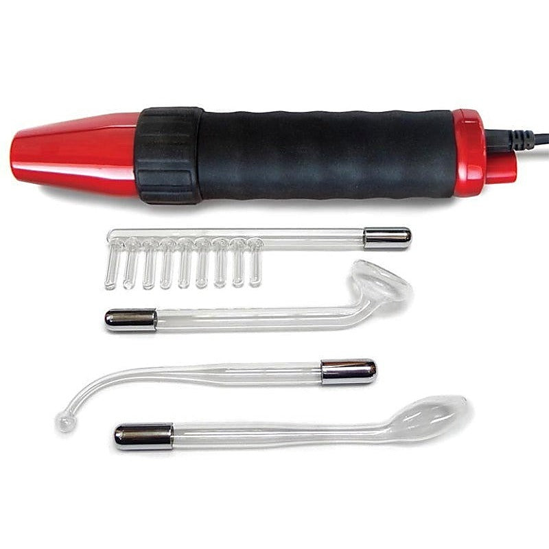 ElectroErotic NeonWand with Red Handle by The Stockroom - Electro Sex